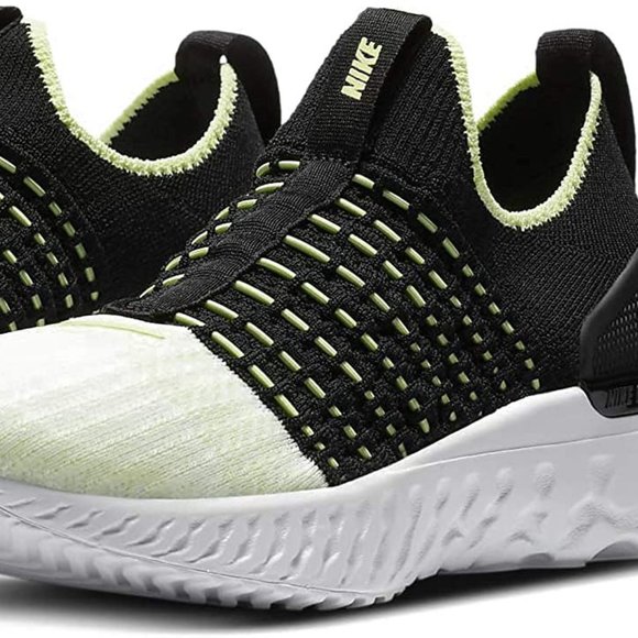 Nike React Phantom Run FK 2 Flyknit Black Volt - Picture 8 of 8